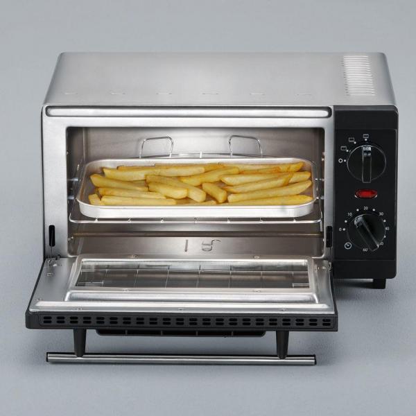 Severin TO 2052 Mini-Back-/Toastofen, 800 W, 9l, Ober-/Unterhitze, schwarz