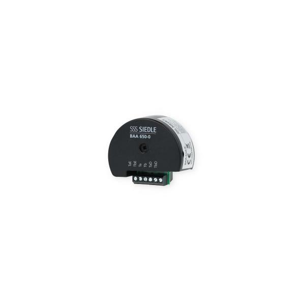 Siedle BAA650-0 Bus-Audio-Auskopplung, schwarz (200032255-00)