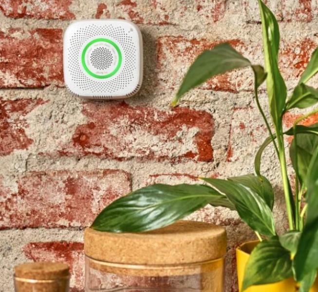 Shelly Gas CNG Gassensor, Erdgasmelder, WLAN, für die Steckdose, weiß (Shelly_Gas_CNG)