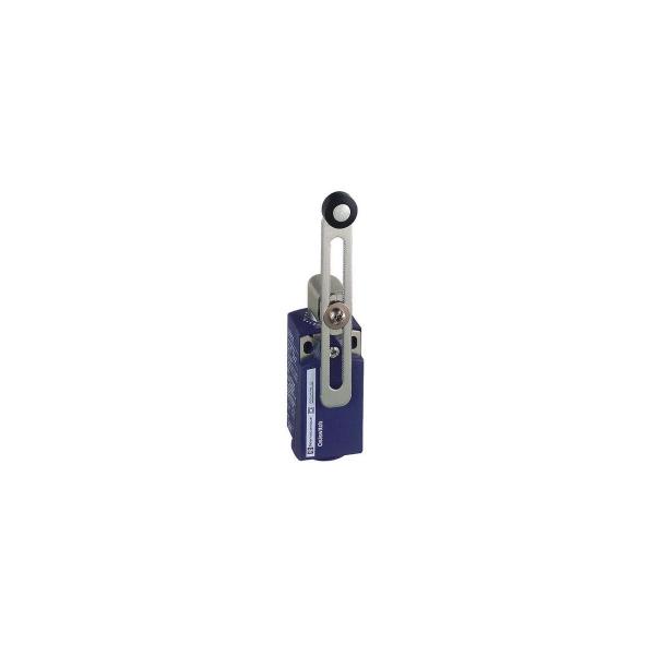ARDEBO.de Schneider Electric XCKP2145P16 Positionsschalter Rollenhebel Kunststoffrolle längenverstellbar, 1Ö+1S, Sprungfeder, M16