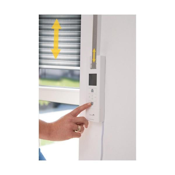 Schellenberg RolloDrive 65 Plus Rollladengurtantrieb, bis 6 m², elektrischer Gurtwickler Unterputz, weiß (22766)