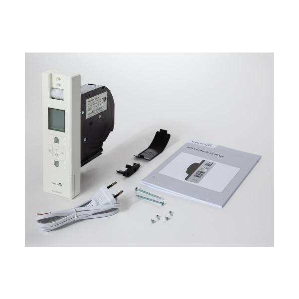 Schellenberg RolloDrive 65 Plus Rollladengurtantrieb, bis 6 m², elektrischer Gurtwickler Unterputz, weiß (22766)