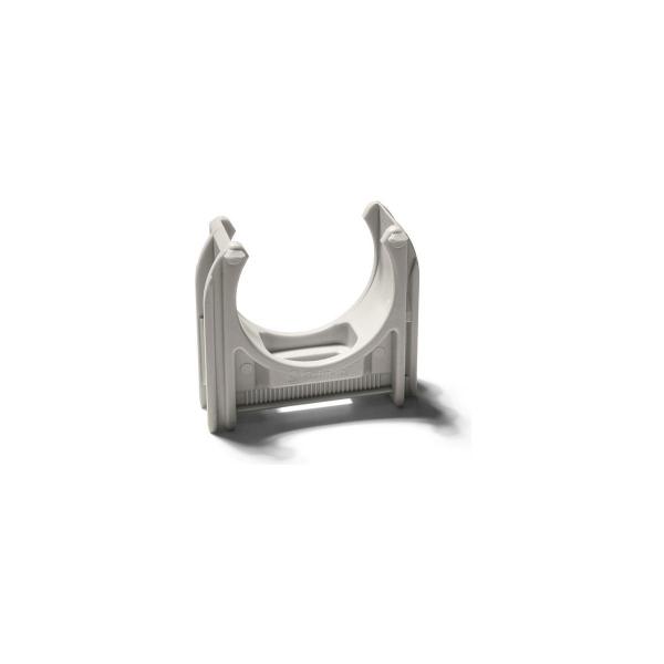 ARDEBO.de SCHNABL EC 25 halogenfr. hellgrau Rohrschellen