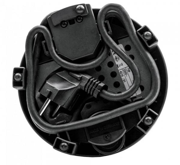 Rommelsbacher RK501 Reisekochplatte, 500 W, Gussheizplatte, edelstahl/schwarz