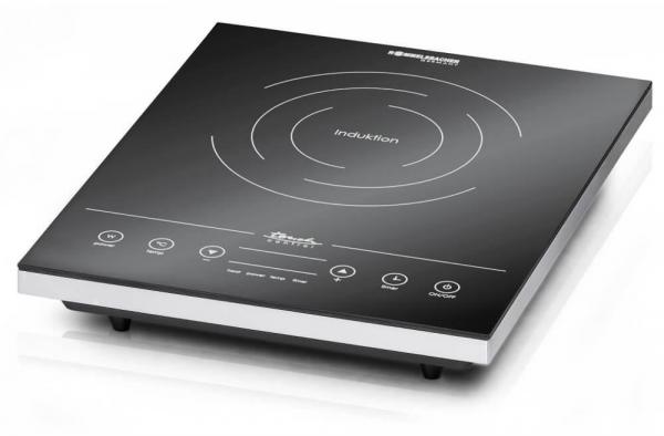 ARDEBO.de Rommelsbacher CT 2010/IN Einzelkochplatte, Induktion, 2000 W, Glaskeramik, schwarz