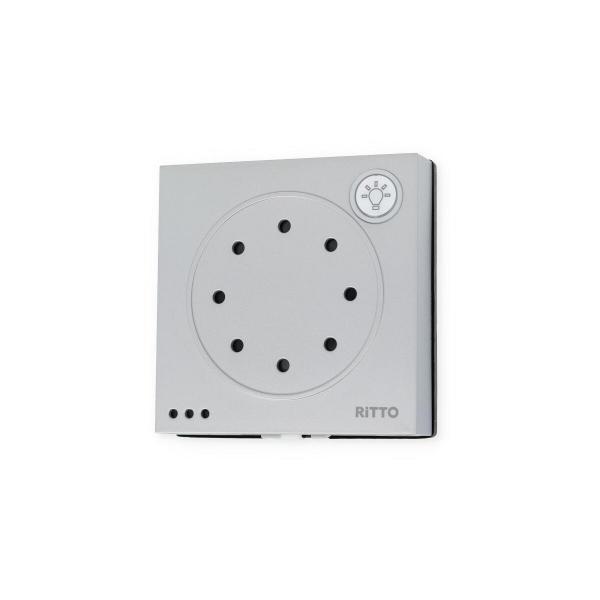 Ritto Portier Türsprechmodul, mit Lichttaste, silber (1876020)