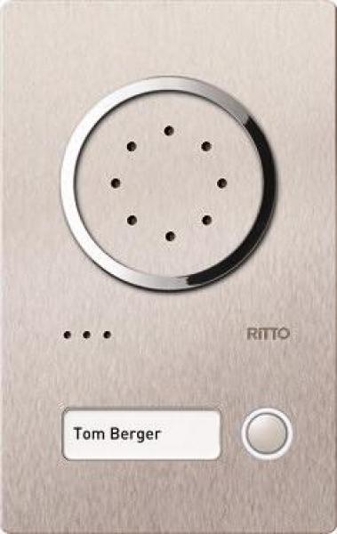 ARDEBO.de Ritto Acero Türstation Audio 1 Wohneinheit edelstahl (1810120)