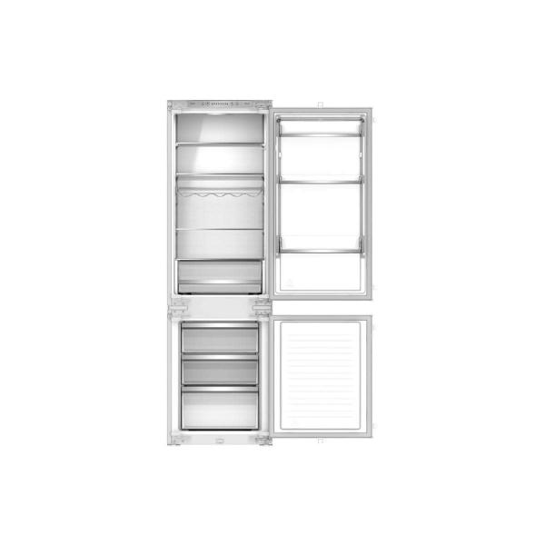 Wolkenstein WKG257.4NF EB Einbau Kühl-Gefrierkombination, 54 cm breit, Nischenhöhe 178 cm, 246L, NoFrost, Schlepptürtechnik, Gemüseschublade