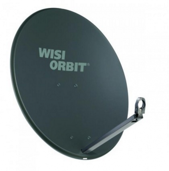 ARDEBO.de Wisi OA38H Satellitenantenne, 80cm, graphitgrau