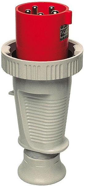 ARDEBO.de Walther Werke (269) wasserdichter Stecker 63A 5P 6H mit Trompetenverschraubung