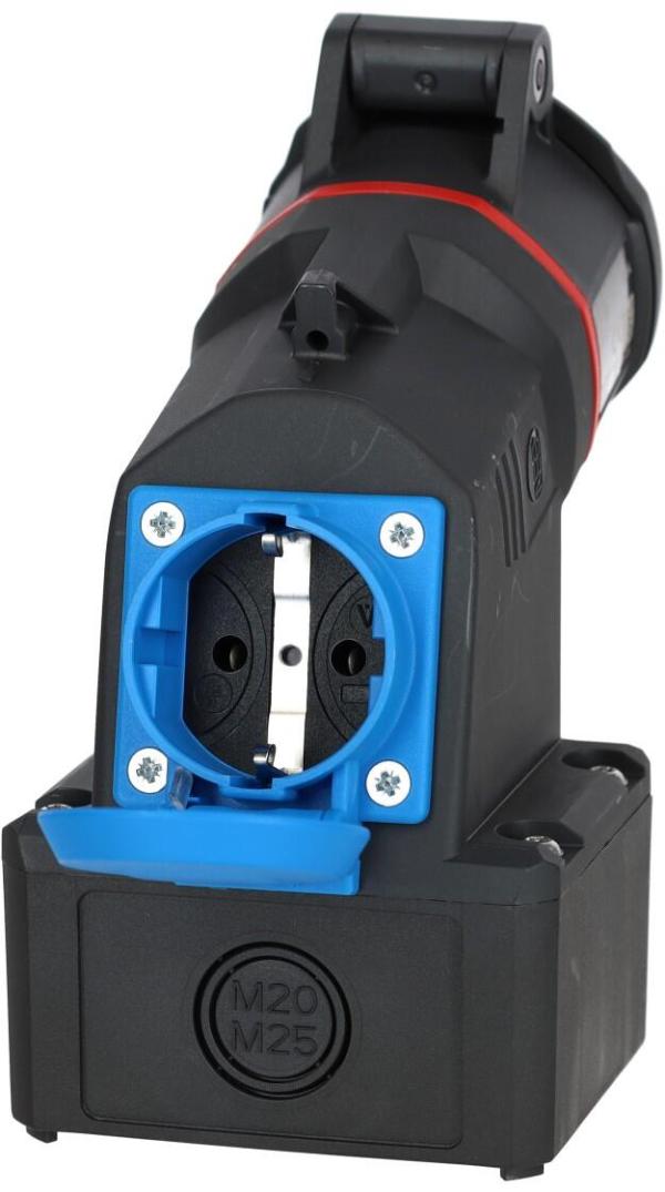 Walther FW112506SK CEE NEO Wandsteckdose Minikombi 16A 5P 6h IP54