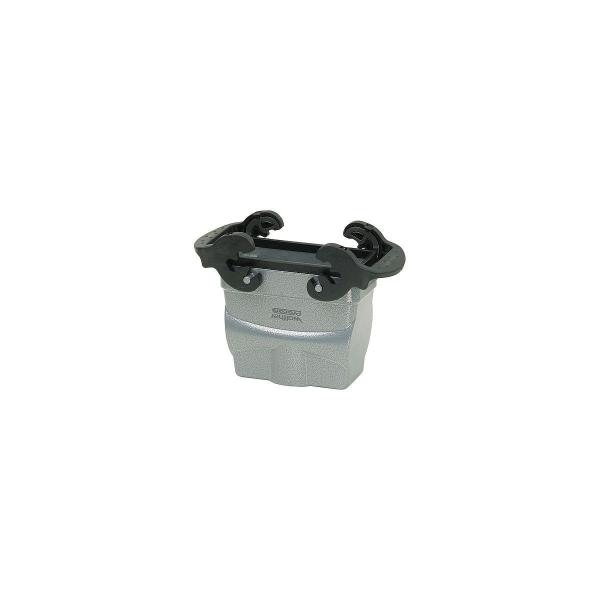 ARDEBO.de Walther P713616 Kupplungsgehäuse, B16, 70,5mm hoch, QVB 1xM25, gerade