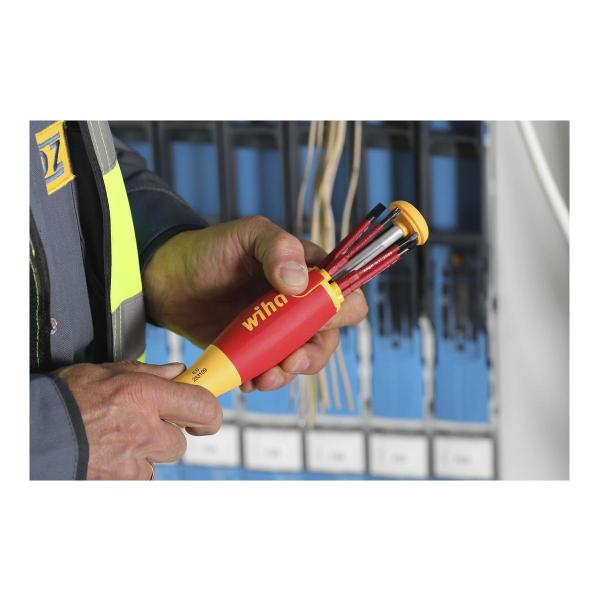 Wiha SB 2831-09022 LiftUp electric Schraubendreher mit Bit Magazin (41158)