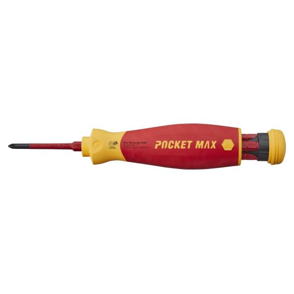 ARDEBO.de Wiha SB 2831-09040 PocketMax Schraubendreher mit Bit Magazin (45296)