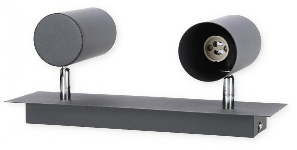 ARDEBO.de Trio Marley Deckenleuchte 35W, GU10, Schwarz (802400232)