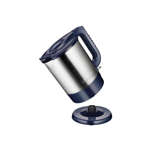Unold 18018 Edition Blue Blitzkocher, 2200W, 1,5l, Trockengehschutz, Kochstopp, Edelstahl/blau
