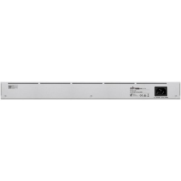 Ubiquiti UniFi 24-Port PoE Managed L2/L3 Gigabit Ethernet (10/100/1000) Power over Ethernet (PoE) 1U Silber