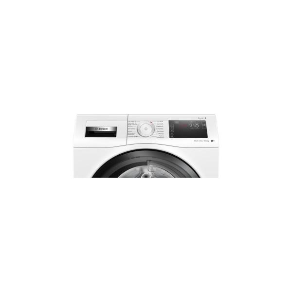 Bosch WDU28513 Serie 8 10kg/6kg Stand Waschtrockner, 60 cm breit, 1400 U/min, AquaStop, Wash & Dry, Home Connect, Mengenerkennung, Umwuchtkontrolle, Reversierfunktion, weiß