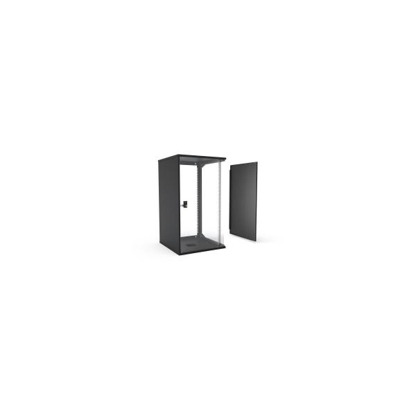 Enoc W3 21-6-S 19z Economy Wandschrank, 21HE, 600mm, schwarz (57456)