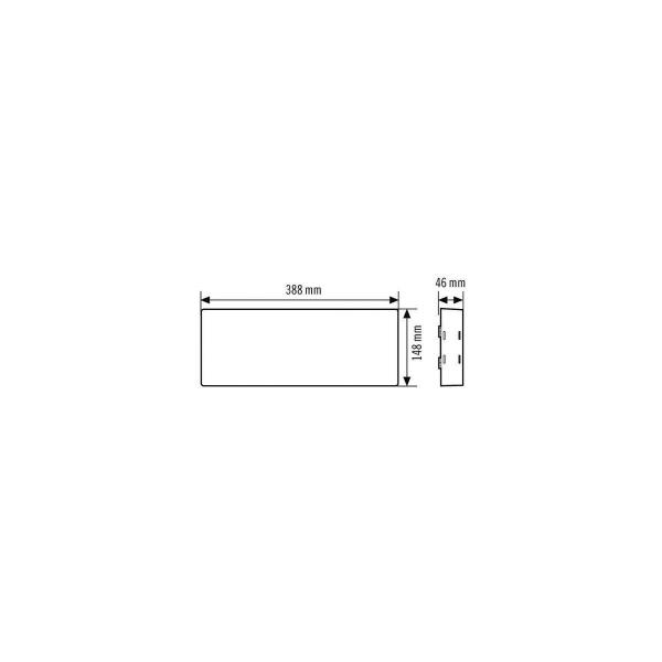 Esylux ELX EL LED CPS SM Notleuchte, 3 W, 200 lm, weiß (EN10077067)
