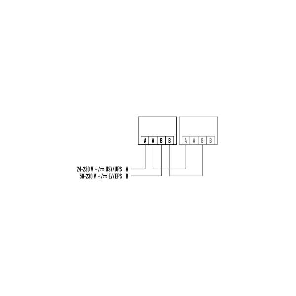 Esylux ELX EL LED CPS SM Notleuchte, 3 W, 200 lm, weiß (EN10077067)