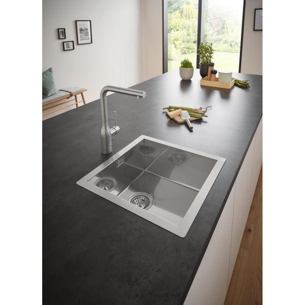 GROHE K700 Edelstahlspüle, 550x450mm, Edelstahl (31726SD0)