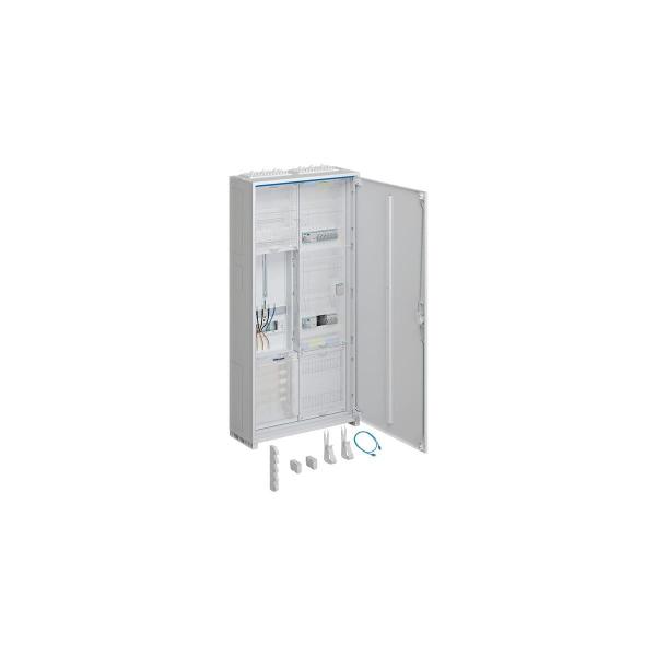 ARDEBO.de Hager ZB323T15D Komplettschrank, universZ, 1100x550x205mm, SKII, IP44, 1ZP/VF-5rh/APZ, 2-Feld