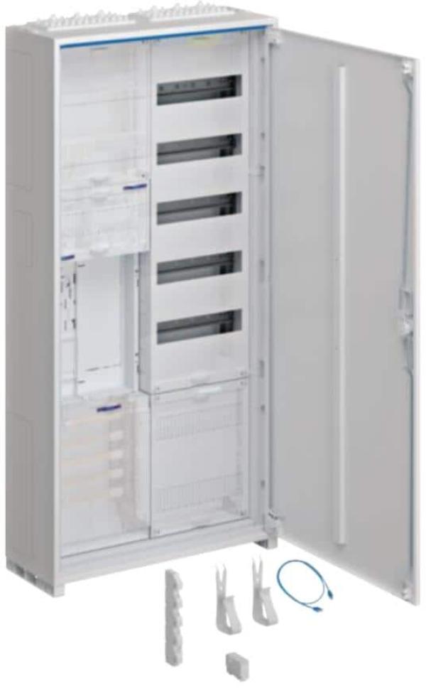 ARDEBO.de Hager ZB32SEA15 Komplettschrank, universZ, 1ZP, BKE-I, OKK, APZ, VT5, H=1100 mm, 2-Feld, HLAK-5p., ESA