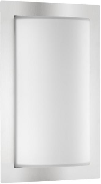 ARDEBO.de LCD Außenwandleuchte, mit Bewegungsmelder, E27, 13W, Edelstahl (043SEN)