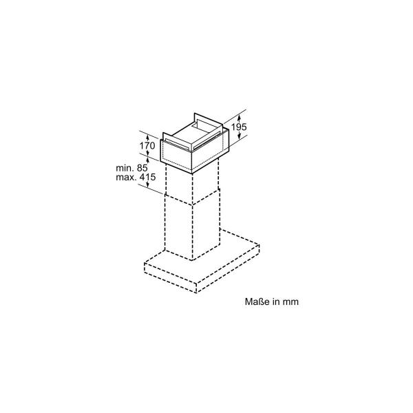 Neff Z51FXD1N1 Long Life Umluftset, extern