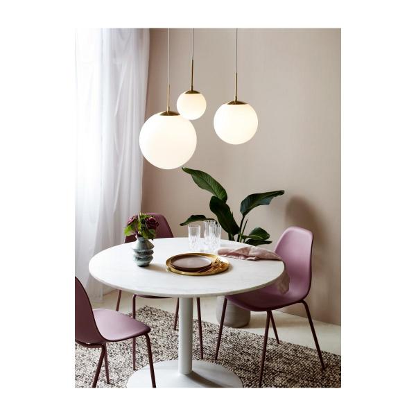 Nordlux Grant 35 Pendelleuchte, 25 Watt, E27, IP20, Messing Weiß (2010573035)