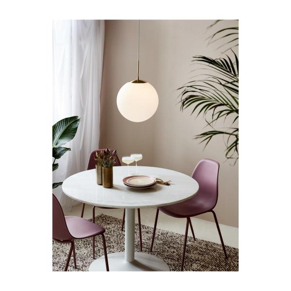 Nordlux Grant 35 Pendelleuchte, 25 Watt, E27, IP20, Messing Weiß (2010573035)