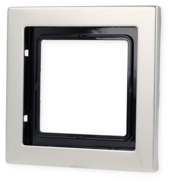 Rahmen 1-fach, edelstahl, LS Design, Jung ESD2981