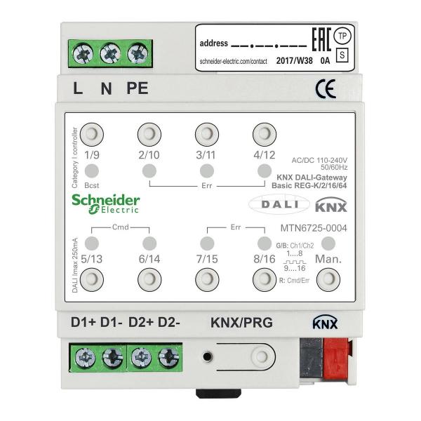 ARDEBO.de Schneider Electric MTN6725-0004 KNX DALI Gateway