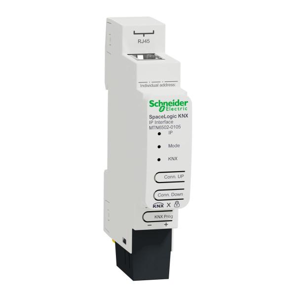 ARDEBO.de Schneider Electric MTN6502-0105 Spacelogic KNX IP-Schnittstelle, DIN-Schiene