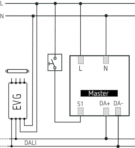 Theben theRonda S360-110 DALI UP WH Präsenzmelder (PIR) Deckenmontage Unterputz innen, 360° rund, 8 m, 1 Kanal Licht broadcast 2080580