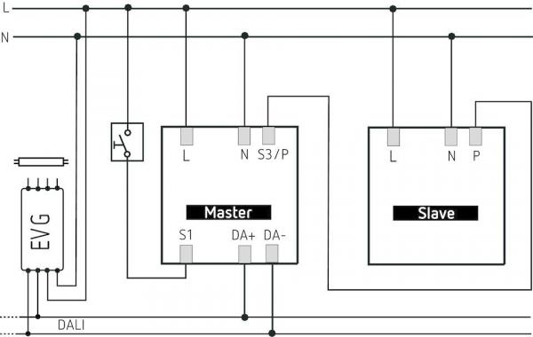 Theben theRonda S360-110 DALI UP WH Präsenzmelder (PIR) Deckenmontage Unterputz innen, 360° rund, 8 m, 1 Kanal Licht broadcast 2080580