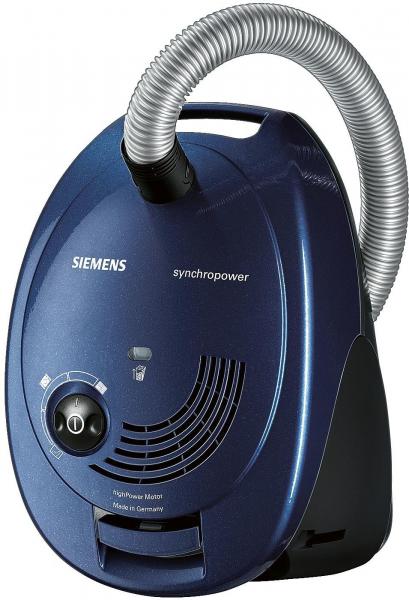 Siemens VS06A111 Bodenstaubsauger, 600W, PowerProtect Staubbeutel, Hygiene-Filter, moonlight blue