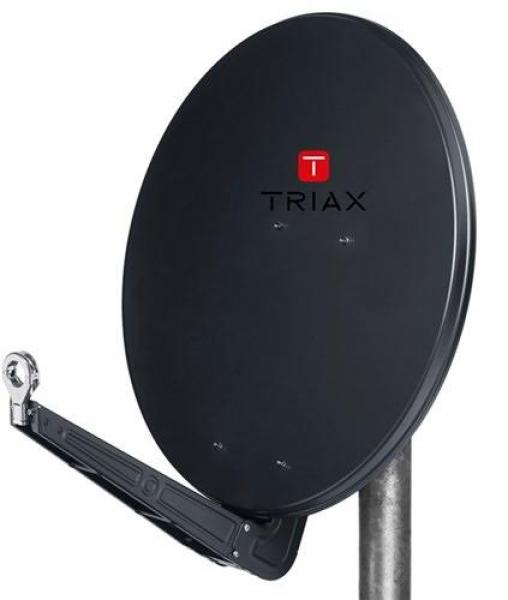 ARDEBO.de Triax FESAT 95 HQ SG Offset-Parabolreflektor, schiefergrau