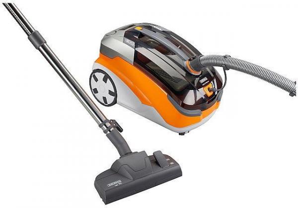 ARDEBO.de Thomas Aqua+ Pet & Family Nass-/Trockensauger, 1600W, orange
