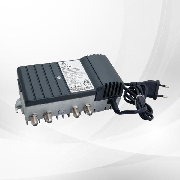 ARDEBO.de Triax GHV 930 Hausanschlussverstärker mit Rückweg, 40/85-1006MHz, 30dB (323158)