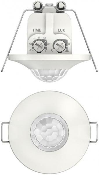 ARDEBO.de Theben thePiccola P360-100 DE WH Passiv-Infrarot-Präsenzmelder, 5 - 1000 lx, 2000 Watt, weiß (2090200)