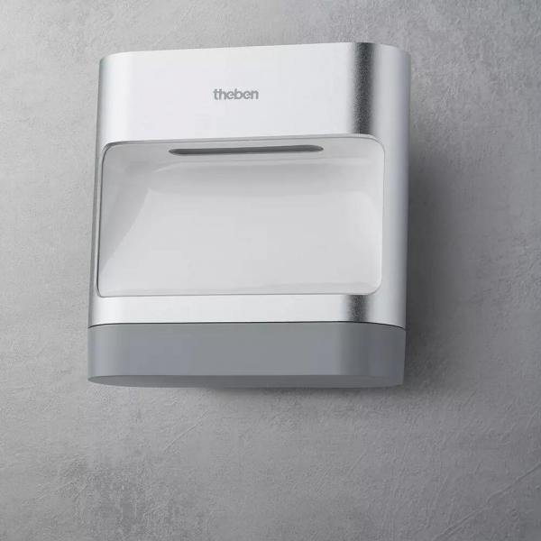 Theben theLeda D SL AL LED-Leuchte Wandmontage 8,5 Watt, aluminium, Spot, 3000 K (warmweiß) 1020701