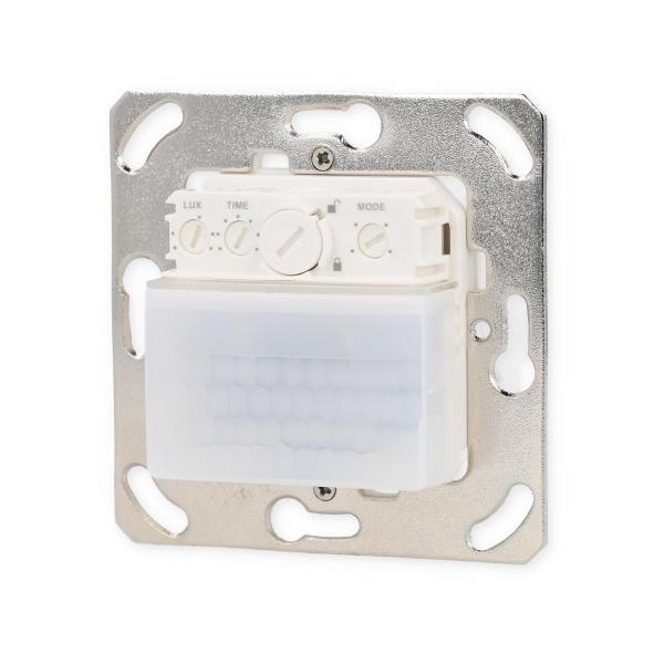 Theben theMura S180-100 B UP Bewegungsmelder (PIR) Wandmontage Unterputz innen, 170° rechteckig, 14 x 17 m, 1 Kanal Licht, ohne Rahmen 2060750