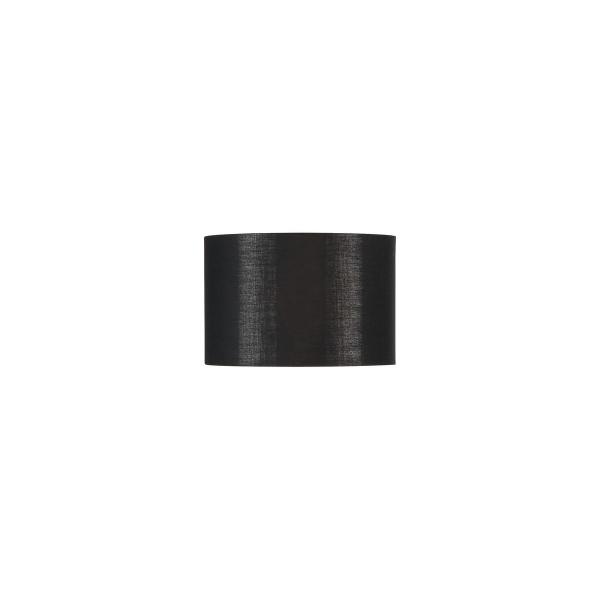 ARDEBO.de SLV FENDA, Leuchtenschirm, rund, Ø/H 30/20 cm, schwarz/kupfer (155592)