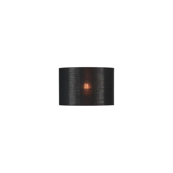 SLV FENDA, Leuchtenschirm, rund, Ø/H 30/20 cm, schwarz/kupfer (155592)