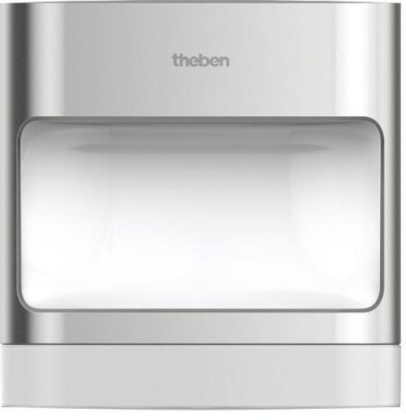 ARDEBO.de Theben theLeda D S AL LED-Leuchte mit Bewegungsmelder, PIR, 2 x 800 lx, 760 lm, Aluminium (1020901)