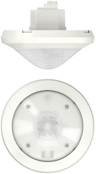ARDEBO.de Theben theRonda P360 KNX UP WH Präsenzmelder (PIR) Deckenmontage Unterputz innen, 360° rund, 24 m, 2 Kanäle Licht, 2 Kanäle Präsenz für HKL, weiß 2089000