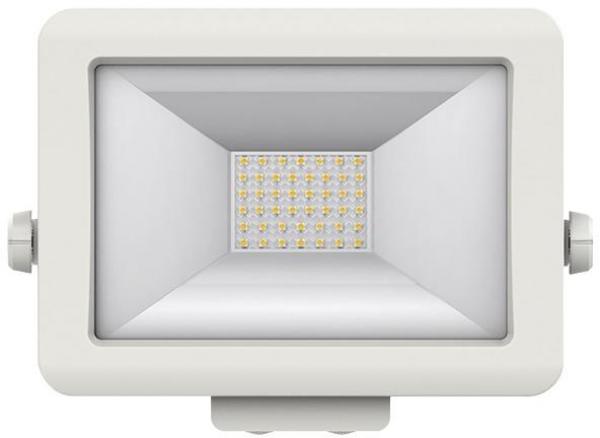 ARDEBO.de Theben theLeda B30L WH LED-Strahler 30 Watt, Wandmontage außen, weiß, Bewegungsmelder optional, 5000 K (neutralweiß) 1020685