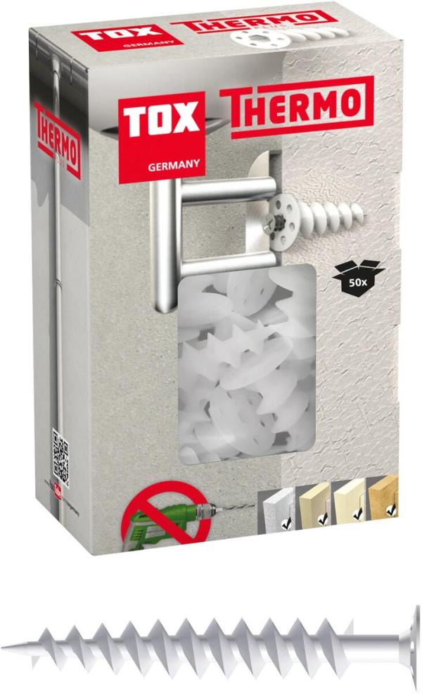 Tox Thermo 50 Dämmstoffdübel, 50 Stück (072100221)